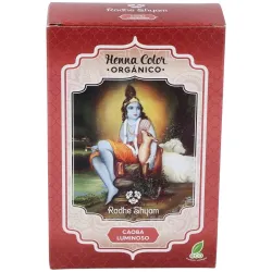 Radhe shyam henna caoba luminoso polvo 100g