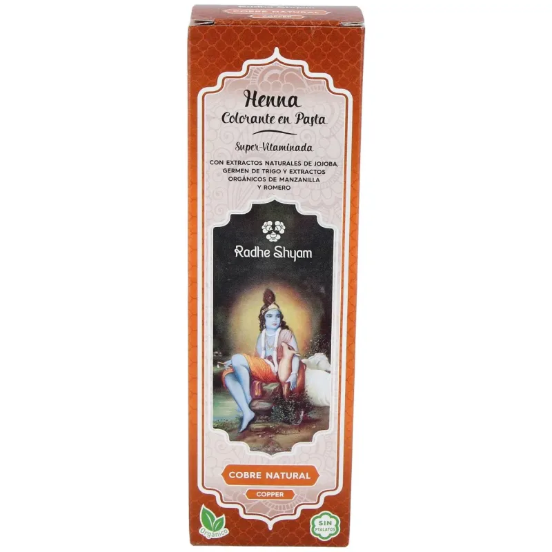 Radhe shyam henna pasta cobre natural | Farmacia Barata Radhe shyam henna pasta cobre natural | Farmacia Barata