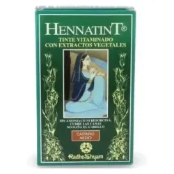 Radhe shyam hennatint castaño medio 60ml