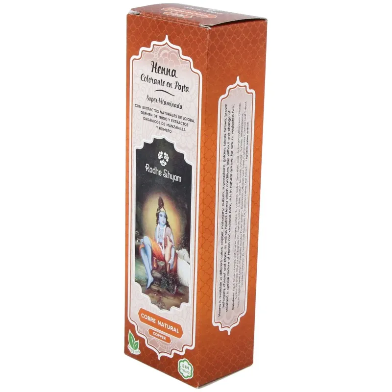 Radhe shyam henna pasta cobre natural | Farmacia Barata Radhe shyam henna pasta cobre natural | Farmacia Barata