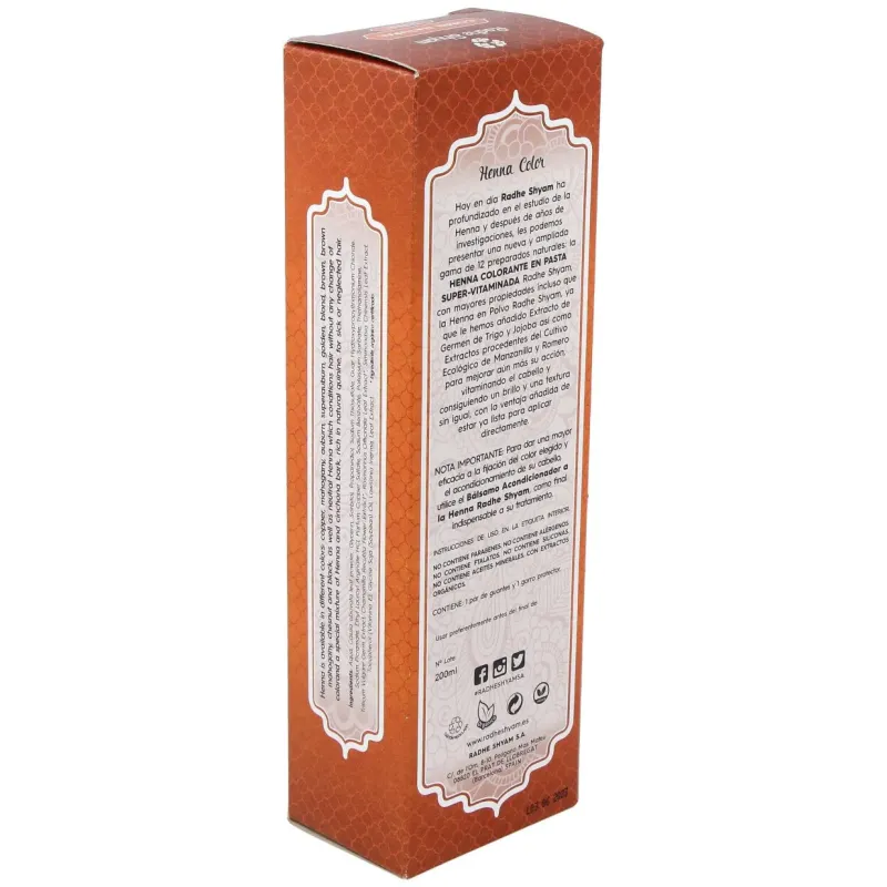 Radhe shyam henna pasta cobre natural | Farmacia Barata Radhe shyam henna pasta cobre natural | Farmacia Barata