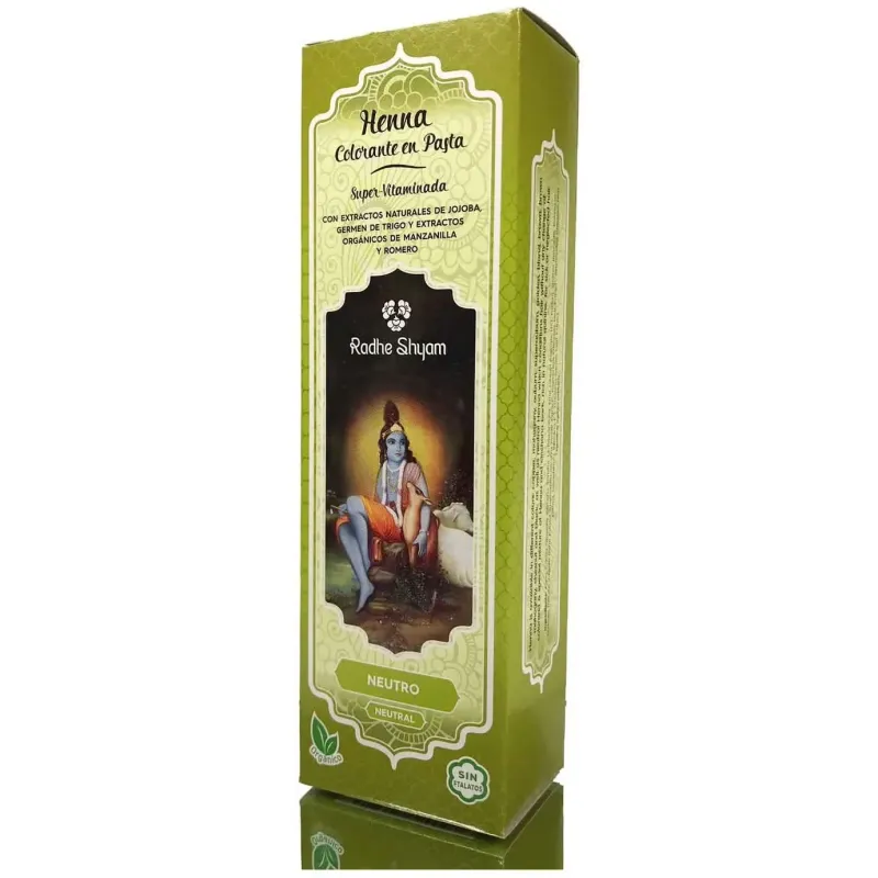 Radhe shyam henna neutro brillo pasta 200ml | Farmacia Barata