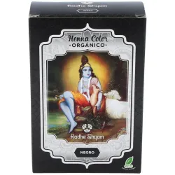 Radhe shyam henna color negro 100ml