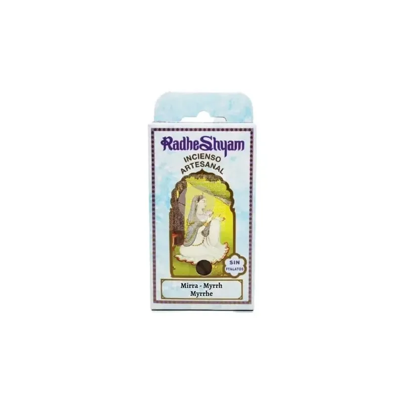 Radhe shyam incienso cono mirra 15uds | Farmacia Barata Radhe shyam incienso cono mirra 15uds | Farmacia Barata
