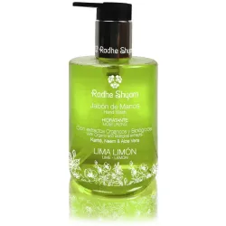 Jabon de manos lima limon con dosificador 300ml.