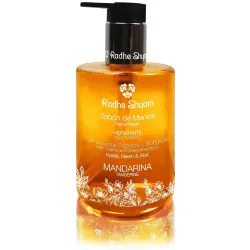 Jabon de manos mandarina con dosificador 300ml.