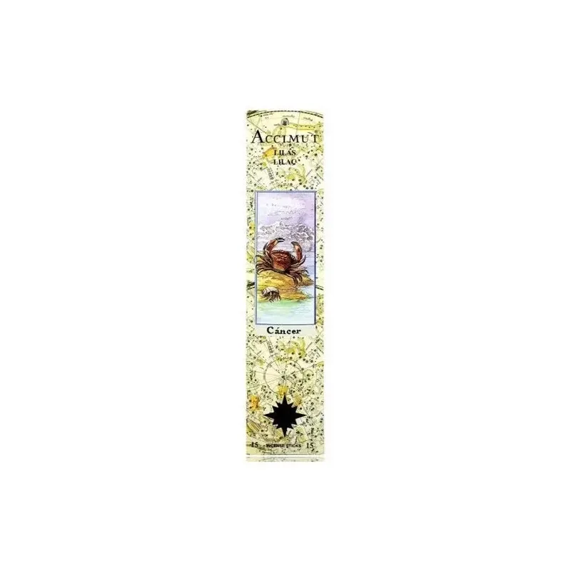 Radhe shyam incienso stick accimut cancer lilas 15uds | Farmacia Barata