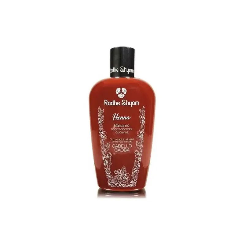 Balsamo acondicionador henna color caoba 400ml. | Farmacia Barata