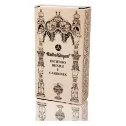 Radhe shyam incienso benjui y carbones 100g