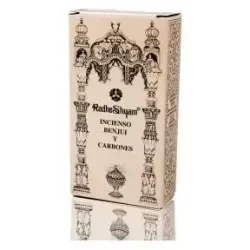 Radhe shyam incienso benjui y carbones 100g | Farmacia Barata