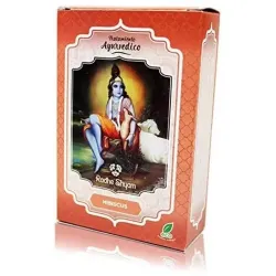 Radhe shyam hibiscus tratamiento capilar natural 100g