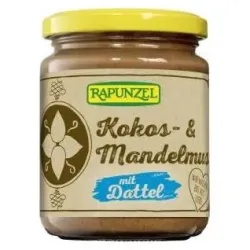 Crema de coco y almendras con datil 250gr. bio