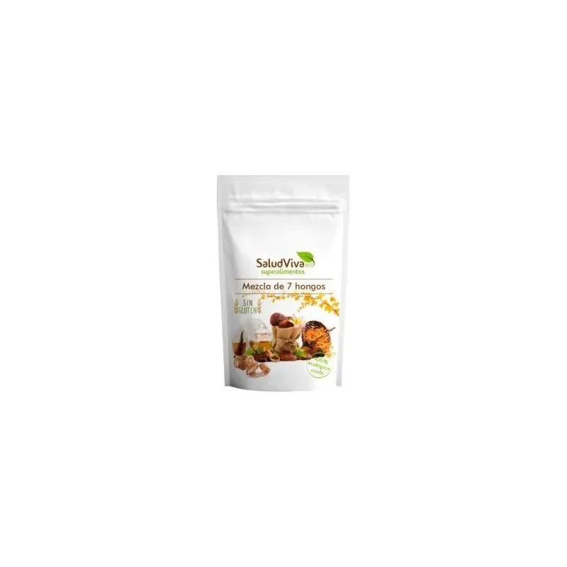 Salud viva mezcla7 hongos bio 100g | Farmacia Barata