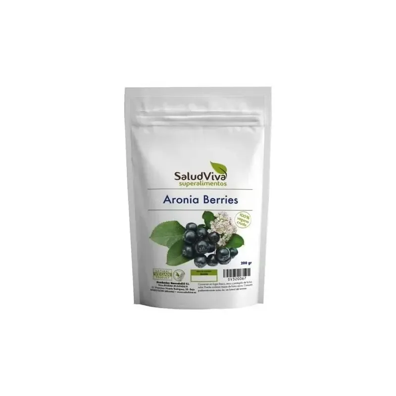 Aronia berries 200gr. bio sg vegan | Farmacia Barata