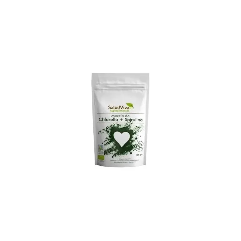 Chlorella y espirulina mezcla en polvo 125gr. bio | Farmacia Barata