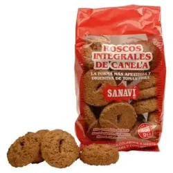 Sanavi Roscos de Canela Integrales Bio, 400 g