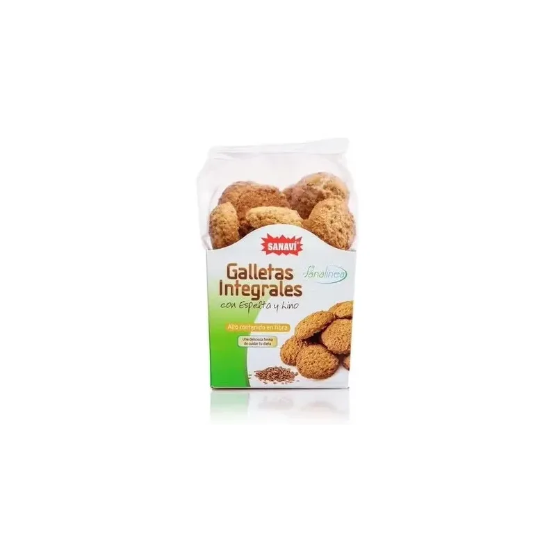 Sanavi galletas integrales con espelta y lino bio 200g | Farmacia Barata Sanavi galletas integrales con espelta y lino bio 200g | Farmacia Barata