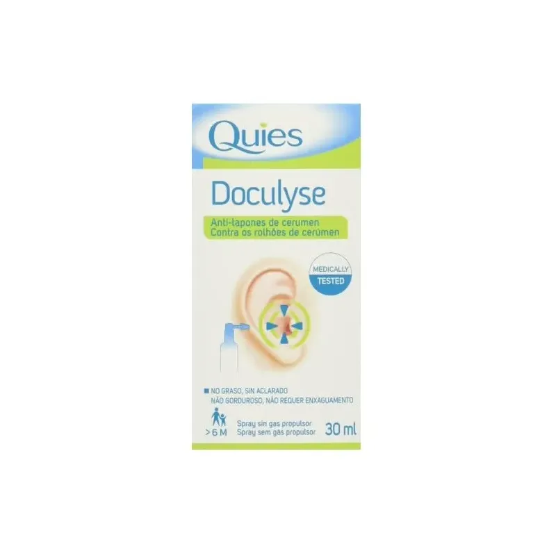 Doculyses spray tapones cera 30ml. quies | Farmacia Barata
