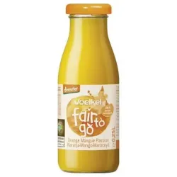Voelkel fair to go zumo naranja mango fruta la pasion bio 250ml