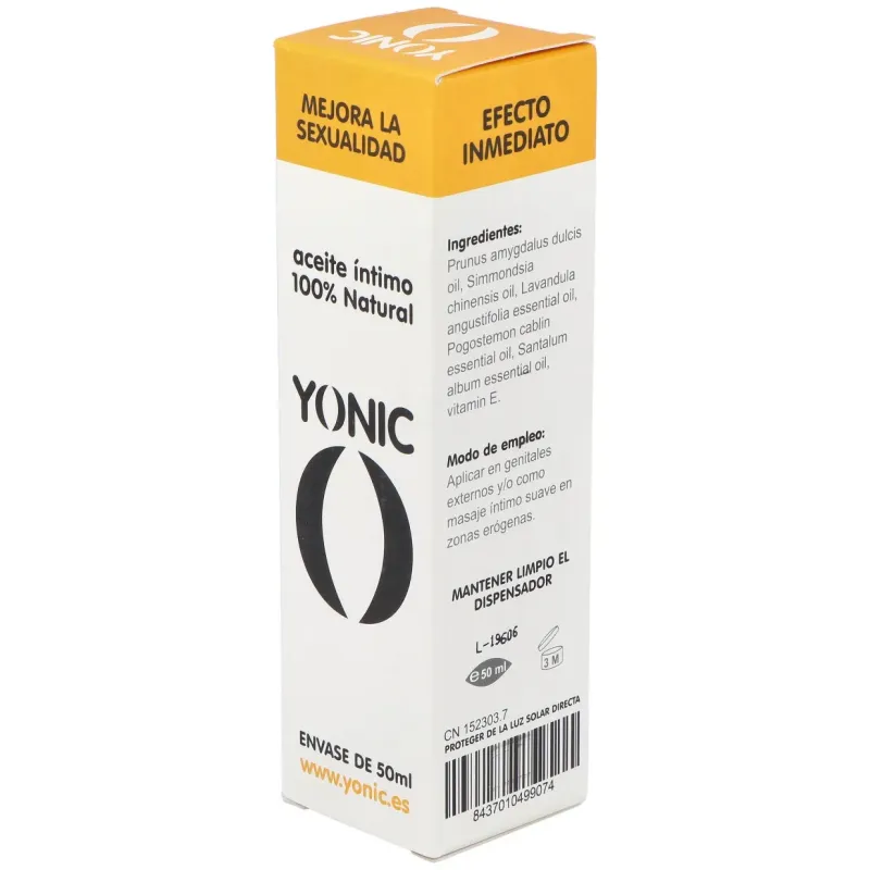 Yonic aceite intimo para mujer 50ml. | Farmacia Barata