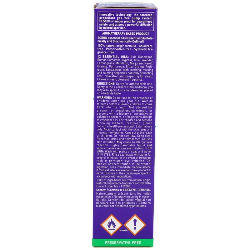 Spray aereo sueño reparador con 12 ae 75ml. | Farmacia Barata