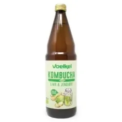 Voelkel kombucha lima y jengibre bio 330ml