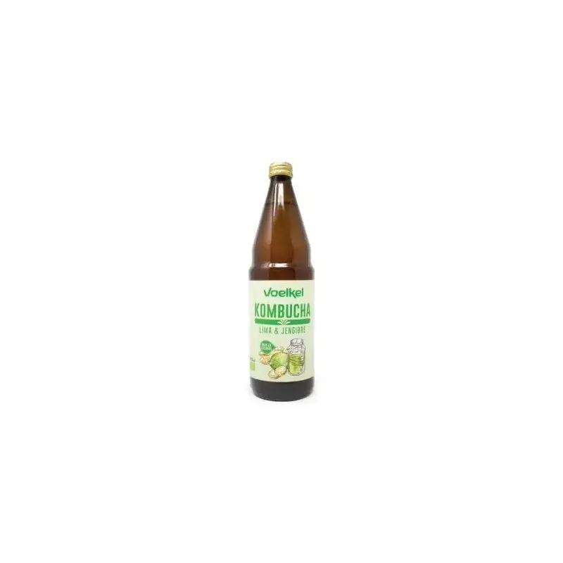 Voelkel kombucha lima y jengibre bio 330ml | Farmacia Barata