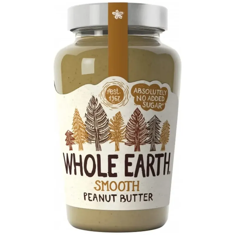 Whole earth crema de cacahuete original suave sin azúcar 454g | Farmacia Barata