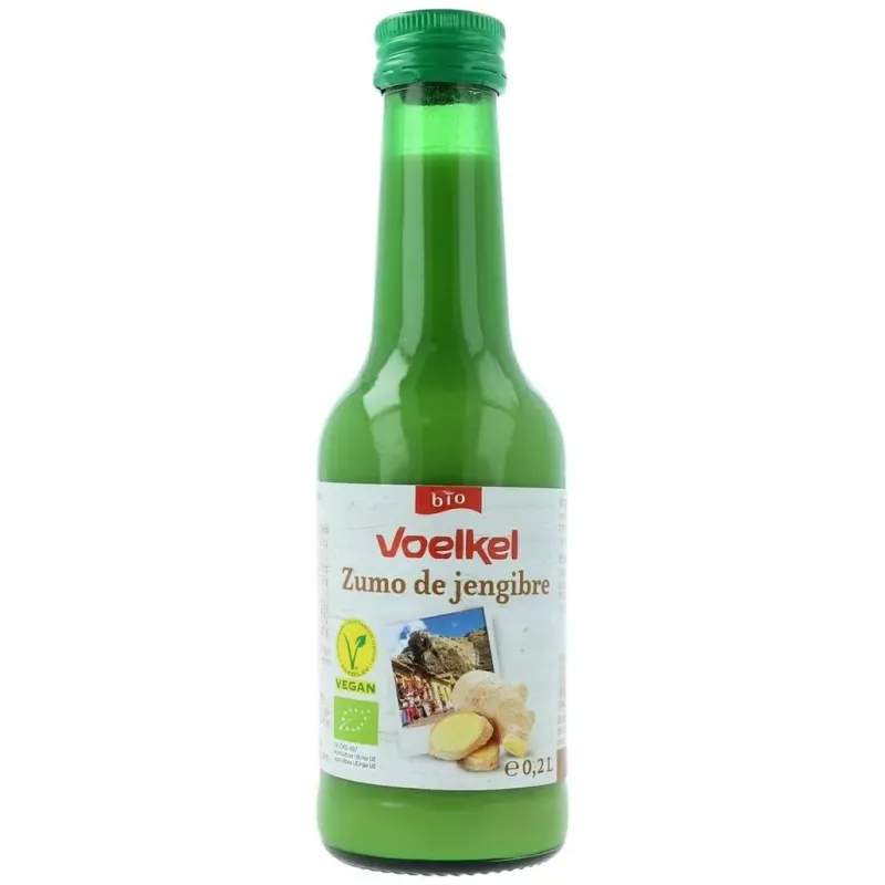Voelkel zumo de jengibre vegano 200ml | Farmacia Barata