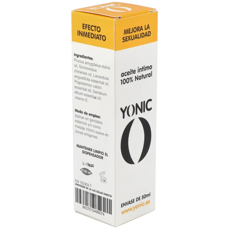 Yonic aceite intimo para mujer 50ml. | Farmacia Barata