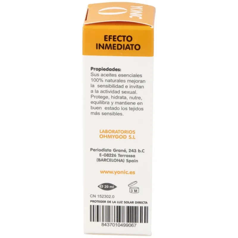 Yonic aceite intimo para mujer 20ml. | Farmacia Barata