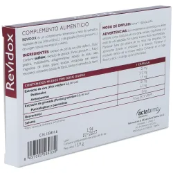 Revidox 30cap. | Farmacia Barata