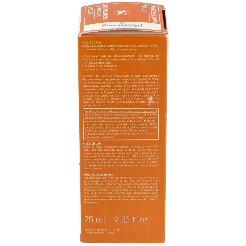 Roller sos flex con 14 ae 75ml. | Farmacia Barata