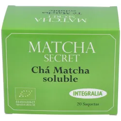 Té matcha ecologico soluble integralia 20 sobres | Farmacia Barata