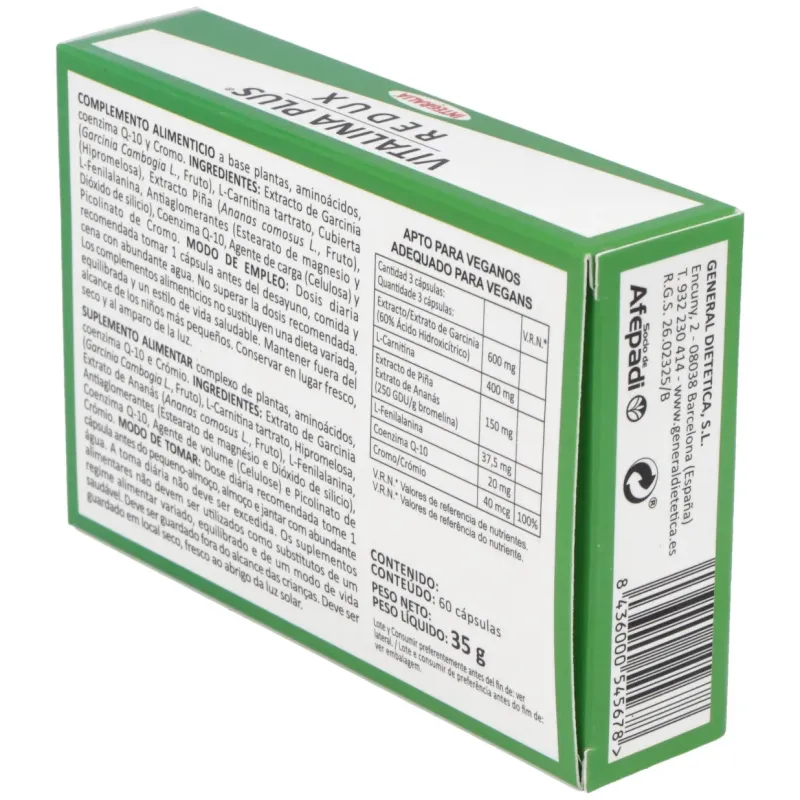Integralia vitalina redux plus 60 cápsulas | Farmacia Barata Integralia vitalina redux plus 60 cápsulas | Farmacia Barata