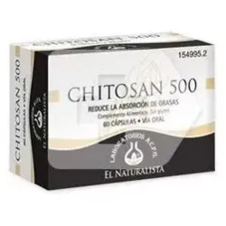 El naturalista chitosan 500 60cáps