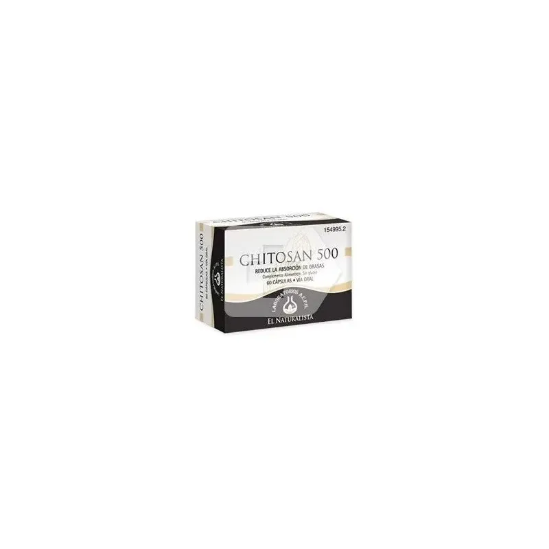 El naturalista chitosan 500 60cáps | Farmacia Barata