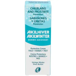 Akilhiver crema grietas y sabañones 75ml.