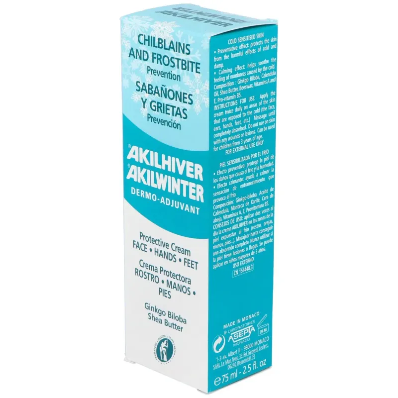 Akilhiver crema grietas y sabañones 75ml. | Farmacia Barata