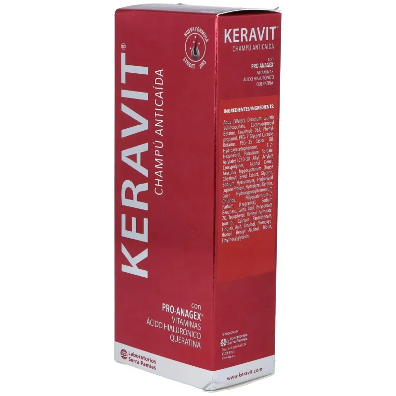 Keravit champu anticaida 200ml. | Farmacia Barata Keravit champu anticaida 200ml. | Farmacia Barata