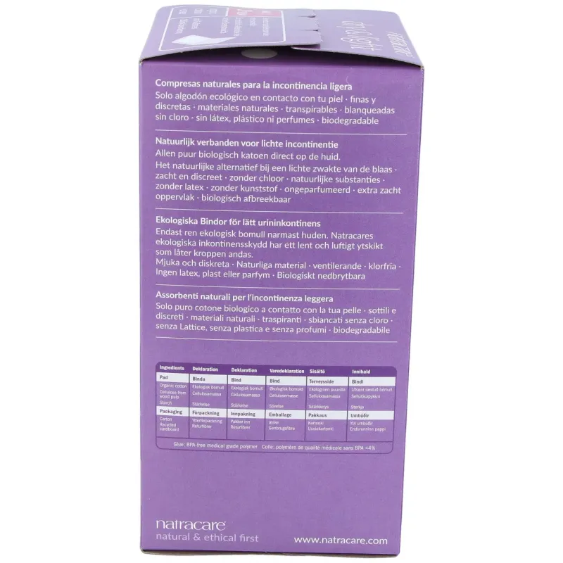 Compresa incontinencia 20uds. | Farmacia Barata