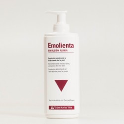 Emolienta Emulsión Fluida, 250ml.