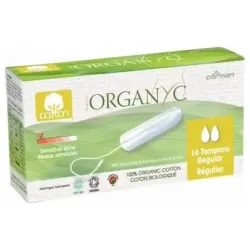 Organyc tampón regular sin aplicador 16uds