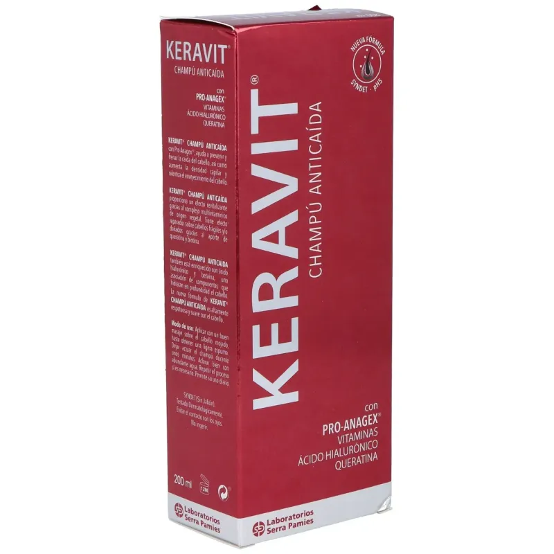 Keravit champu anticaida 200ml. | Farmacia Barata Keravit champu anticaida 200ml. | Farmacia Barata