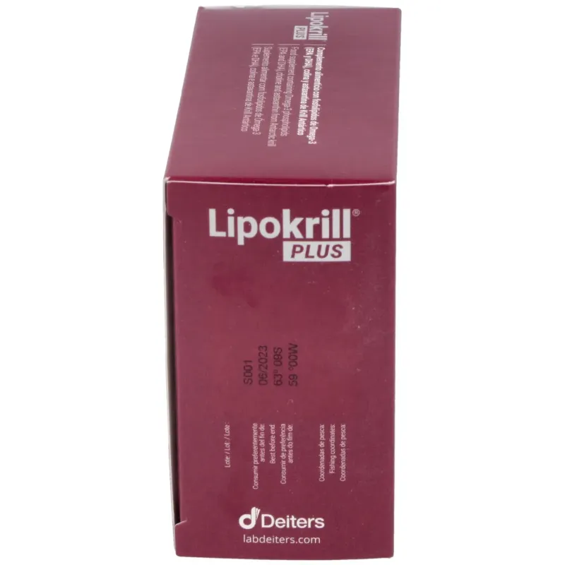 Lipokrill plus 60cap. | Farmacia Barata