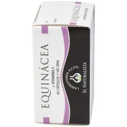 Equinacea+vit c 60 cap el naturalista | Farmacia Barata