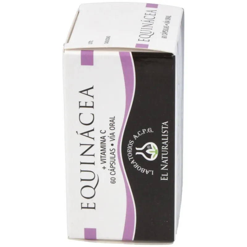 Equinacea+vit c 60 cap el naturalista | Farmacia Barata