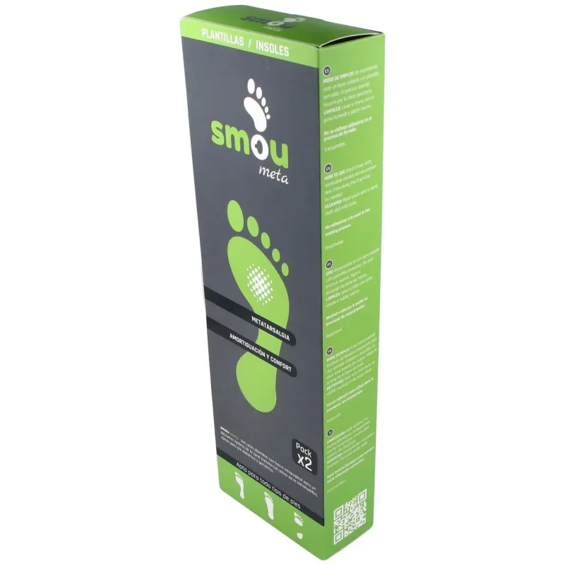 Smou meta plantilla con descarga metatarsal 39/40 1 par | Farmacia Barata
