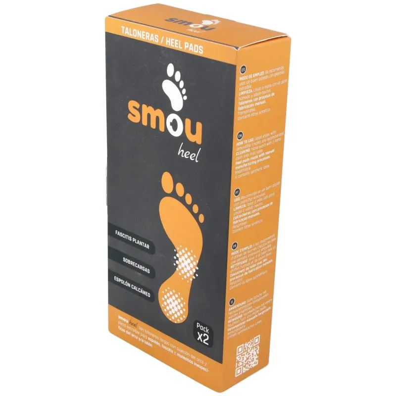 Smou heel talonera larga fascitis y espolón 39/40/41 1 par | Farmacia Barata