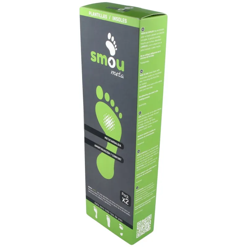 Smou meta plantilla con descarga metatarsal 43/44 1 par | Farmacia Barata